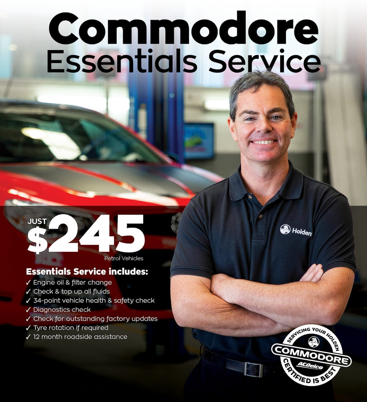 Commodore Essential Service 