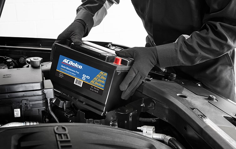 ACDelco Battery Being Installed